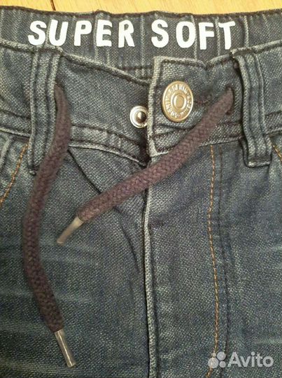 Джинсовые шорты р.128