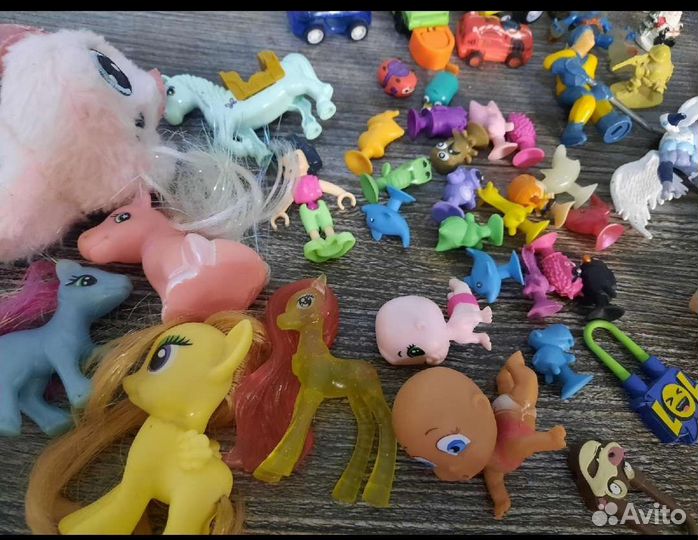 Игрушки мелкие, из киндера, макдональдса