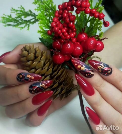 Маникюр/педикюр/наращивание