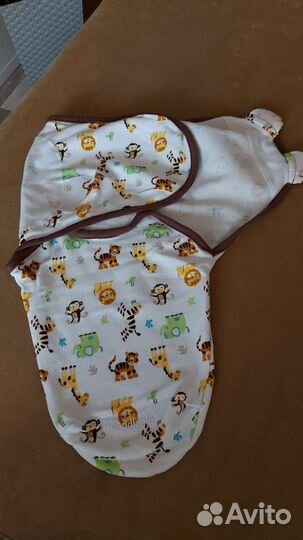 Пеленка кокон на липучках