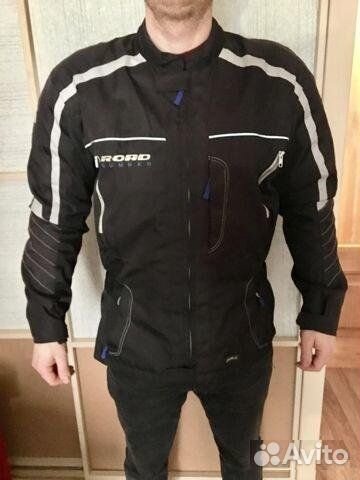 Мотокуртка мужская текстильная