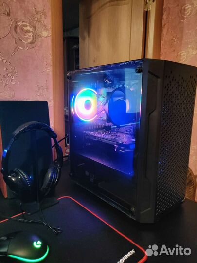 Игровой Ryzen 5 5500/1660super/B550/16gb/1TB ssd
