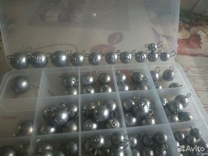 Набор грузил Чебурашка разборная