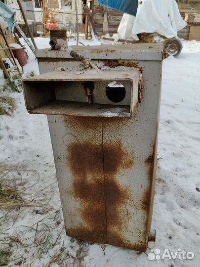 Печка с паровым отоплением СССР