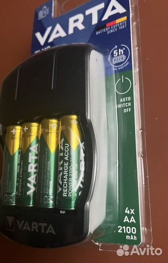 Аккумуляторные батарейки Varta