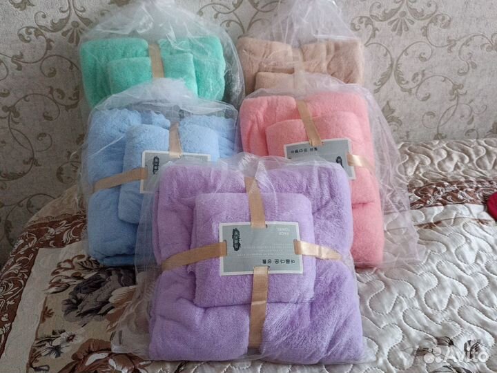 Подарочный Набор полотенец из микрофибры