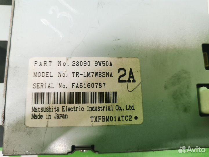 Дисплей информационный Nissan Teana