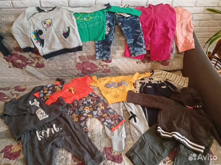 Вещи пакетом для мальчика 0-2 года