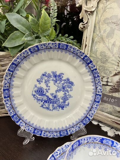 Чайные трио Oscar Schaller China Blau