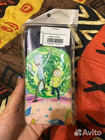 Новый чехол на poco x3 Рик и Морти
