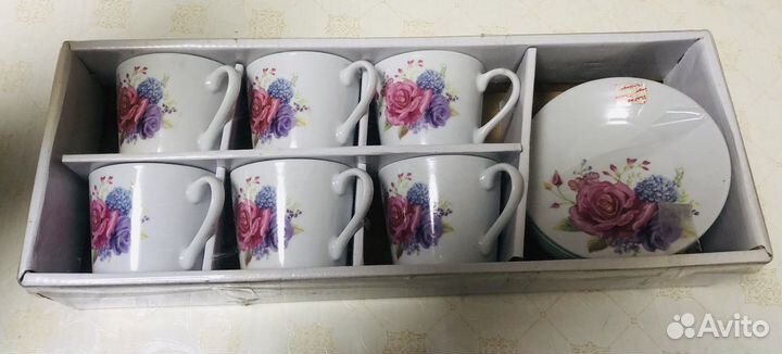 Столовый кофейный сервис на 12 персон