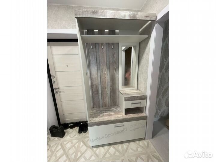 Прихожая 1,04м универсальная (сонома, рокпорт)