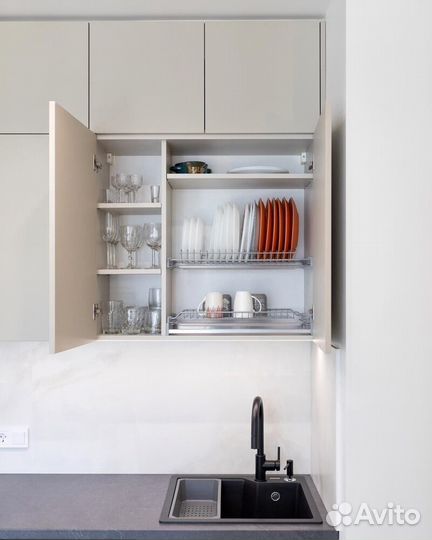 Кухня от производителя бежевая