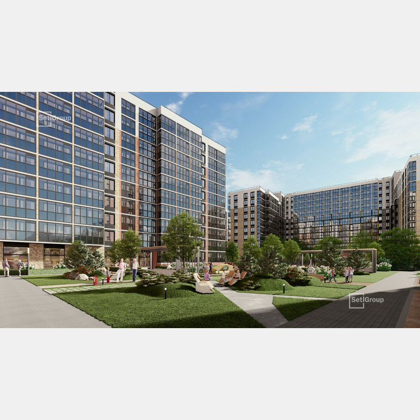2-к. квартира, 65,8 м², 5/12 эт.