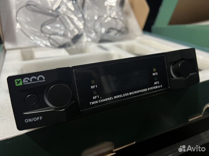 Головная радиосистема петличный ECO U-2H