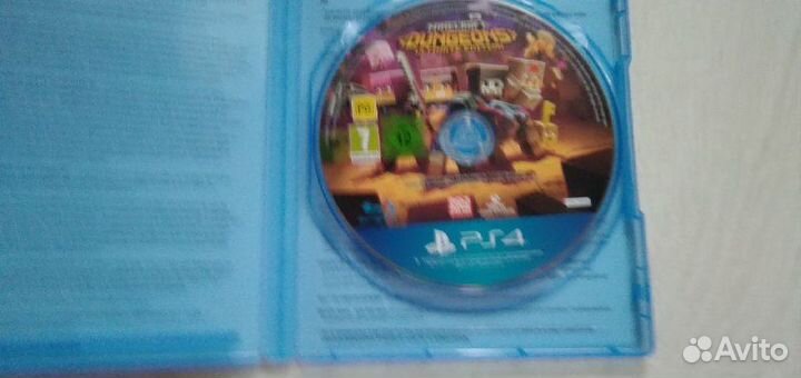 Minecraft Dungeons Ultimate Edition PS4 русский яз