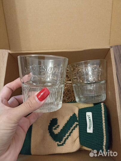 Jameson подарочный набор, варежки, стаканы