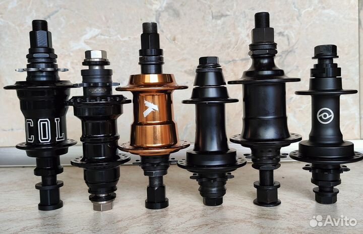 Втулки задние BMX CrazyBike кассетная и фрикостер