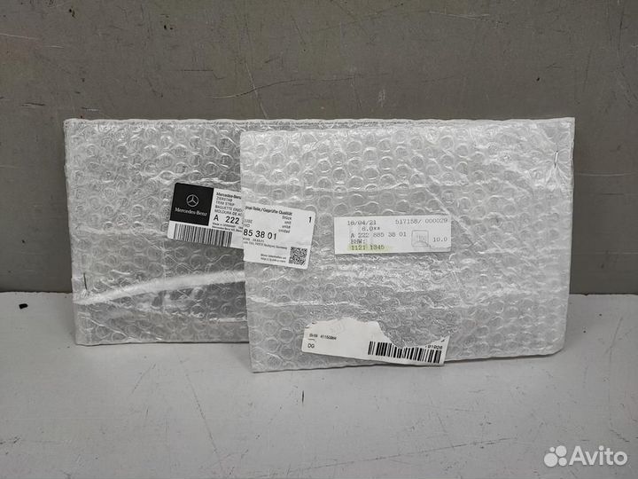 Хром решетки бампера mercedes S-Class W222 новый о