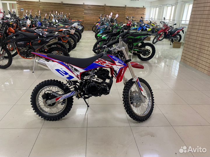 Мотоцикл Кроссовый Motoland RZ 200 (164FML)