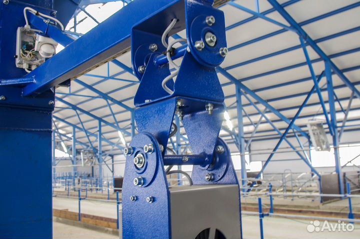 Щетка-чесалка для крс автоматическая New farm