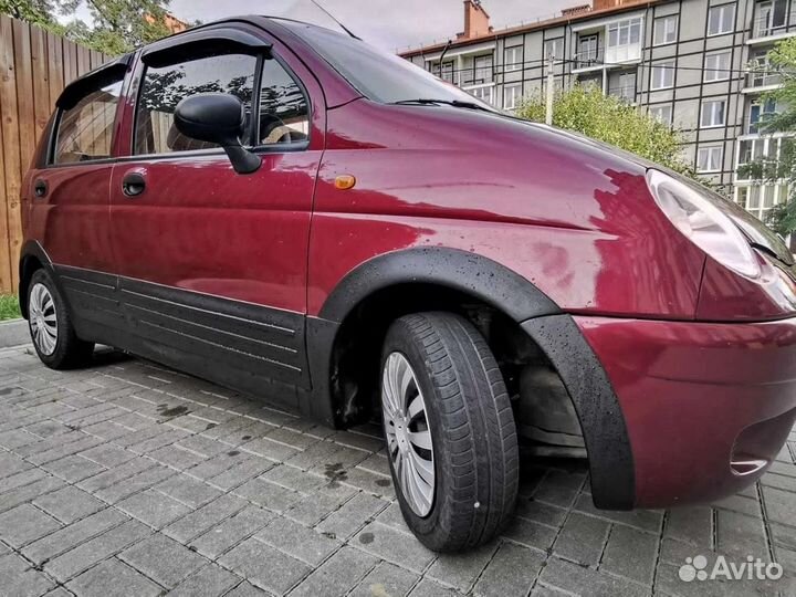 Обвес пластиковый Дэу Матиз с арками на бампер