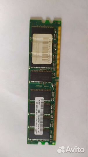Оперативная память Samsung dimm ddr 512 мб pc3200
