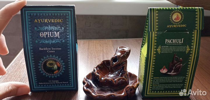 Подставка для благовоний стелющийся дым