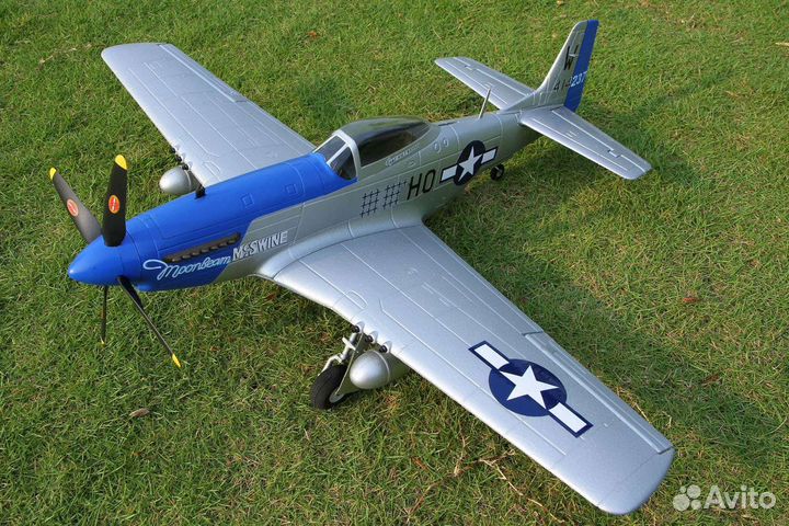 Радиоуправляемый самолет TopRc P-51 PNP