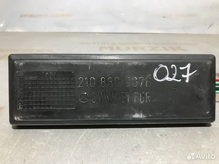 Блок управления печки Mercedes Clk W208 112.940