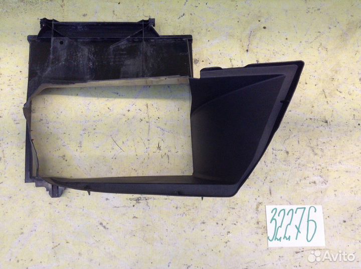 Porsche Panamera Воздуховод интеркулера радиатора