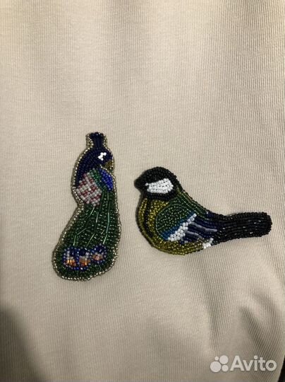 Брошь из бисера