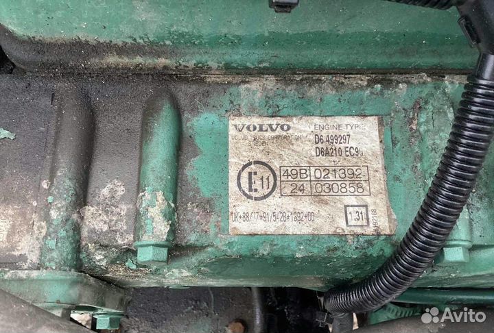 Двигатель volvo fl 1 (1985-2006) 5.5 d6a210
