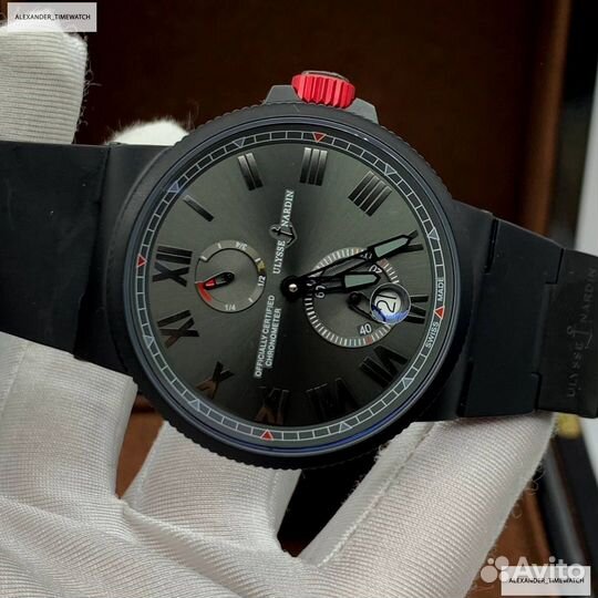 Брутальные мужские часы Ulysse Nardin