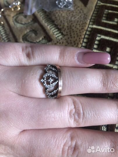 Серебряное кольцо