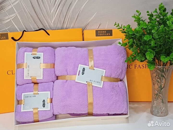 Полотенца в подарочной коробке