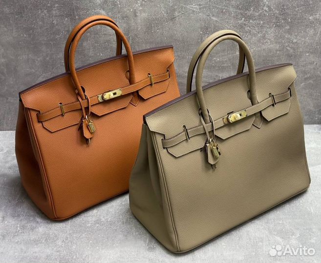 Женская кожаная сумка Hermes Birkin 40