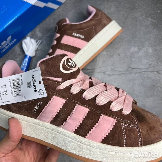 Кроссовки Adidas Campus Clear Pink (36-40)