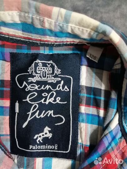 Рубашка на мальчика 128