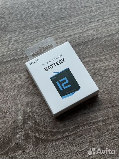 Аккумулятор для GoPro Hero 12 / 11 / 10 / 9 Black