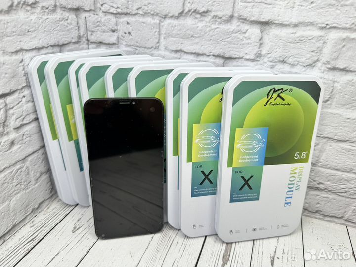 Дисплей iPhone X JK оригинал с установкой