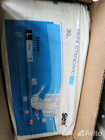 Памперсы для взрослых 30 шт