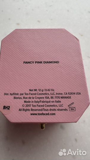 Too faced хайлайтер Fancy pink diamond