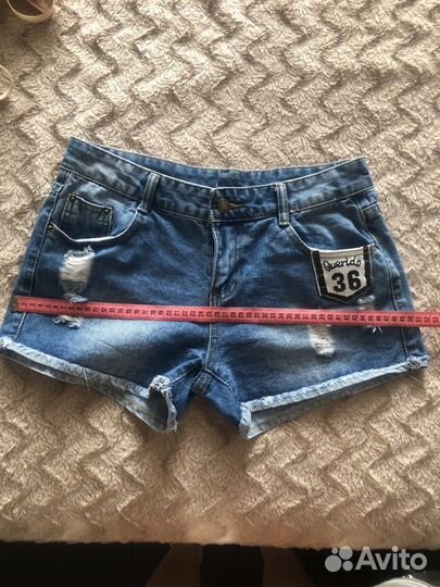 Шорты джинсовые