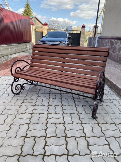 Скамейка кованая