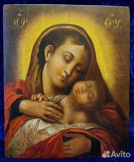 Икона антикварная 