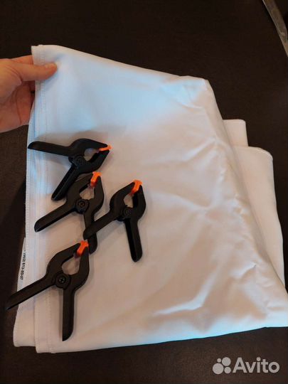 Хромакей белый 145х240