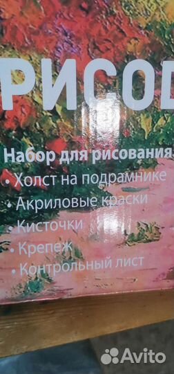 Картина по номерам начатая