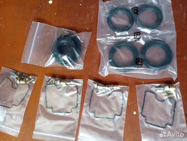 Сальники с пыльниками вилки yamaha фазер600