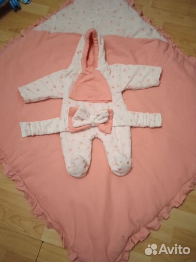 Конверт на выписку зимний